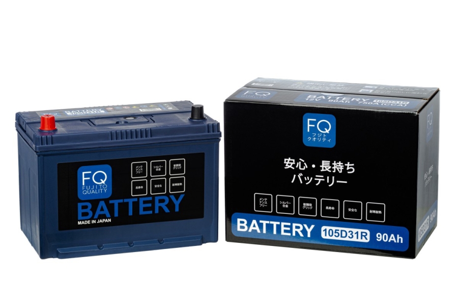 Батарея аккумуляторная FQ 105D31R 90А/ч 750А 12В прямая полярн. выносные (Азия) клеммы